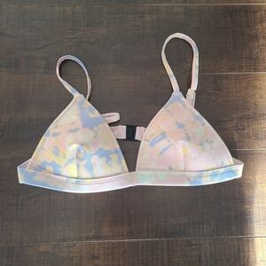 Triangl swimwear bikini top.